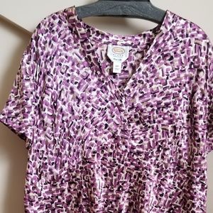 Lovely Talbots Silk Blouse size 18W